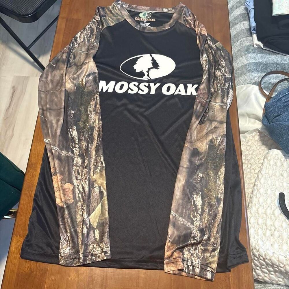Mossy Oak Camo Shirt Long Sleeve